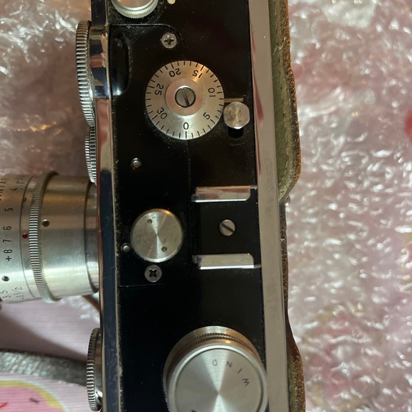 Vintage Argus C3 The Brick Tan Rangefinder Camera Cintar 50mm f/3.5 ^^^ - Picture 5 of 8
